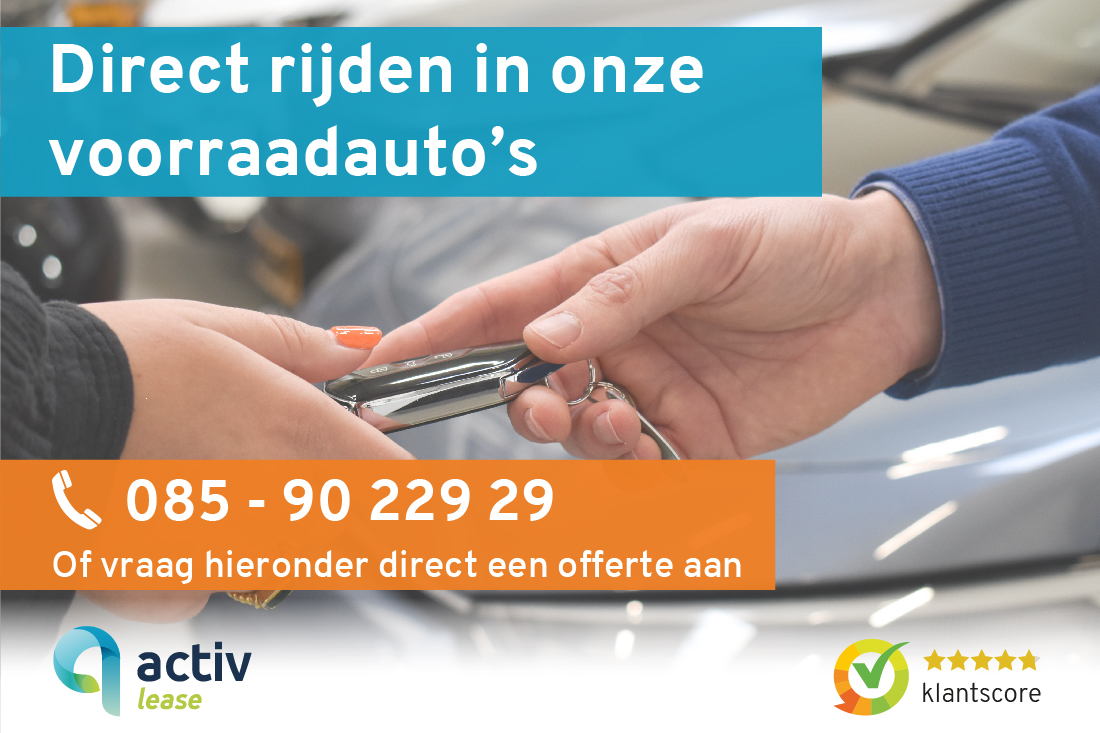 ActivLease: direct rijden in onze voorraadauto's