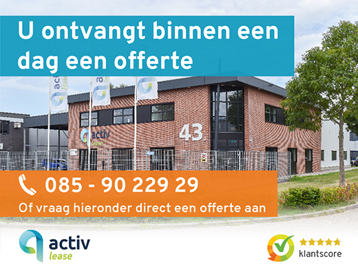 ActivLease: u ontvangt binnen een dag een offerte