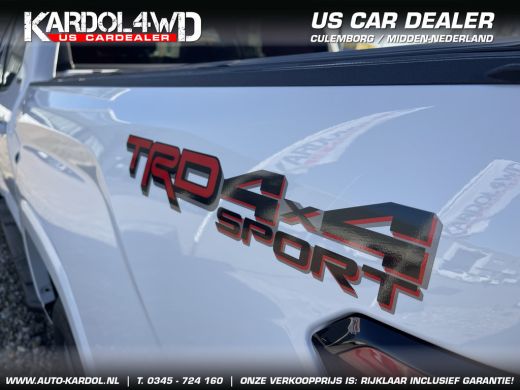 Toyota Tundra TRD Sport 4x4 | incl Backflip| Trekhaak 13 polig | LPG | Nieuwe Auto | Geheel rijklaarprijs | DIR... ActivLease financial lease