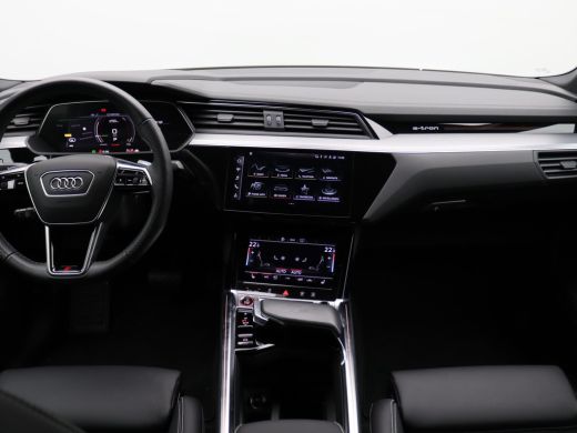 Audi e-tron Sportback S quattro 95kWh 503PK Black style, leder, Bang&Olufsen, Matrix-LED, 360 gr. camera's, keyless, st... ActivLease financial lease