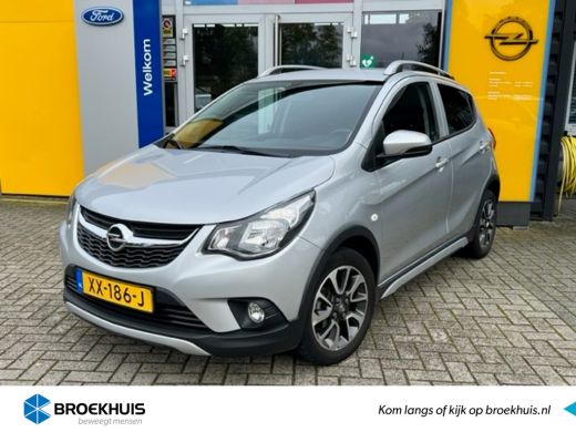 Opel KARL ROCKS 1.0 75PK ONLINE EDITION | NAVIGATIE| BLUETOOTH| CUISECONTROL| PARKEERSENSOREN| MISTLAMPEN| ... Opel KARL ROCKS 1.0 75PK ONLINE EDITION | NAVIGATIE| BLUETOOTH| CUISECONTROL| PARKEERSENSOREN| MISTLAMPEN| ...
