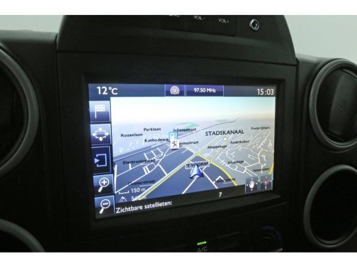 Peugeot Partner 120 1.6 BlueHDi 100PK L1H1 Airco Cruise PDC Navigatie 3 Persoons Imperiaal 15"LMV Trekhaak ActivLease financial lease