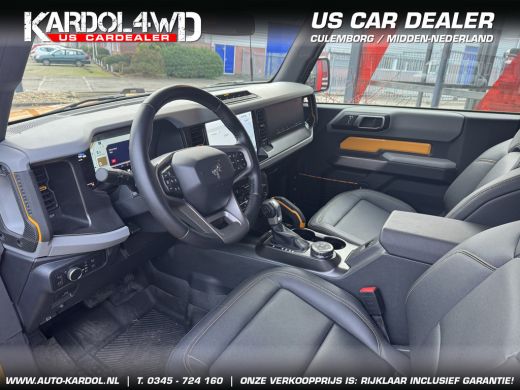 Ford Bronco Badlands | Virtual cockpit | Trekhaak 13-polig | Grijskenteken| Allround monitor| NAVI| | Nieuwe ... ActivLease financial lease