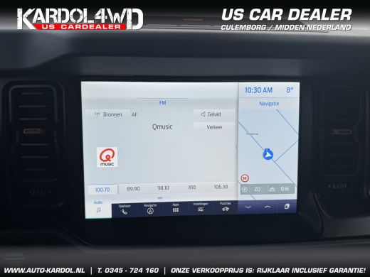 Ford Bronco Badlands | Virtual cockpit | Trekhaak 13-polig | Grijskenteken| Allround monitor| NAVI| | Nieuwe ... ActivLease financial lease