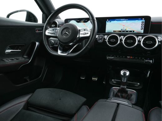 Mercedes A-Klasse 180 Business Solution AMG-Sport-Pack *PANO | WIDE-SCREEN-COCKPIT | FULL-LED | LEATHER-MICROFIBRE ... ActivLease financial lease