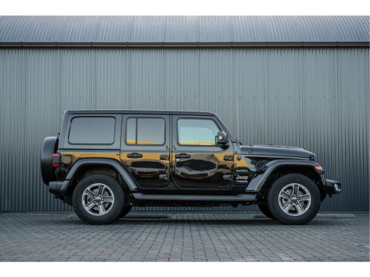 Jeep Wrangler 2.0T Sahara | LPG G3 | 272 PK | Adaptive Cruise | Stoelverwarming ActivLease financial lease