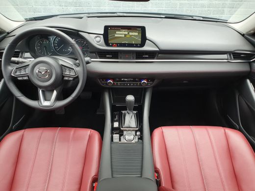 Mazda 6 Sportbreak 2.5 SkyActiv-G 194 Homura | Leder | Stoel ventilatie vóór | Navigatie | Camera | Bose ... ActivLease financial lease