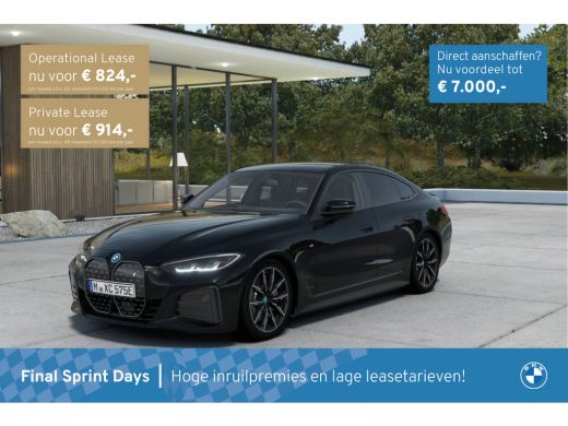 BMW i4 eDrive35 M Sportpakket ActivLease financial lease