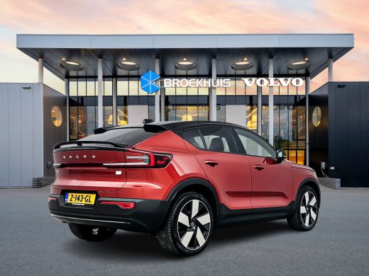 Volvo  C40 Extended Range Ultimate | 20" | Black Pack | Nubuck bekleding | Pixel LED | Getint glas ActivLease financial lease