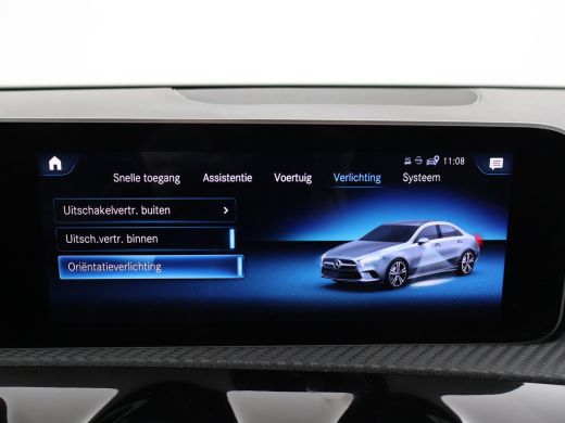 Mercedes A-Klasse 200 SEDAN 163 PK AUT. WIDESCREEN MBUX / CAMERA / STOELVERW / CARPLAY ActivLease financial lease