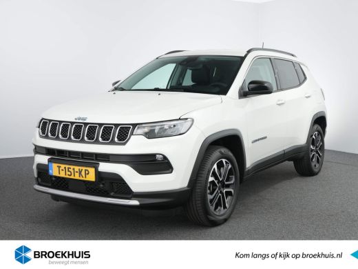 Jeep Compass 4xe 240 Plug-in Hybrid Electric Limited | Airco | Cruise control adaptief met stop&go | Spraakbed...