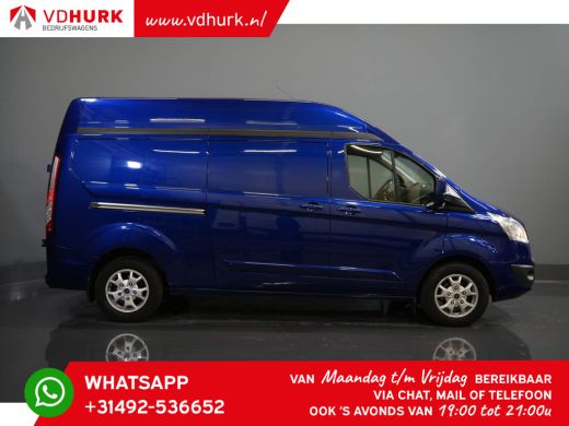Ford Transit Custom 2.2 TDCI 155 pk L2H2 Limited Inrichting/ Stoelverw./ Cruise/ Camera/ 2.8t Trekverm./ BUSCAMPER? ActivLease financial lease