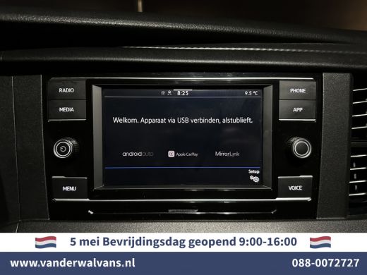 Volkswagen Transporter 2.0 TDI 150pk L2H1 Euro6 Airco | Trekhaak | Apple Carplay | Android Auto Parkeersensoren, Cruisec... ActivLease financial lease