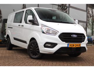 Ford Transit Custom 2.0 TDCI 130PK L2H1 6-PERS. DC | TREKHAAK 2800KG | CRUISE | AIRCO | PDC
