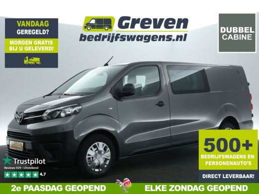 Toyota ProAce 2.0 D-4D L3H1 Dubbele Cabine l Airco Cruise PDC 6 Persoons Metallic Toyota ProAce 2.0 D-4D L3H1 Dubbele Cabine l Airco Cruise PDC 6 Persoons Metallic