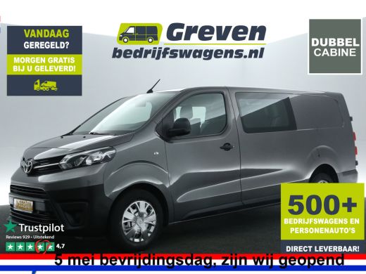 Toyota ProAce 2.0 D-4D L3H1 Dubbele Cabine l Airco Cruise PDC 6 Persoons Metallic Toyota ProAce 2.0 D-4D L3H1 Dubbele Cabine l Airco Cruise PDC 6 Persoons Metallic