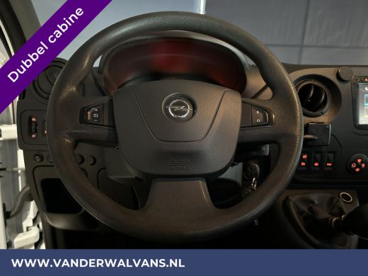 Opel Movano 2.3 Turbo 145pk L2H2 Dubbele cabine Euro6 Airco | Imperiaal | Omvormer 2500kg Trekhaak, Navigatie... ActivLease financial lease