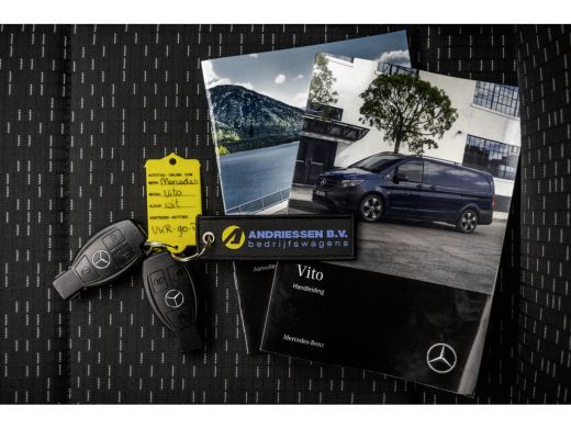 Mercedes Vito 116 CDI | L2H1 | Euro 6 | 164 PK | Cruise | Carplay | Inrichting | A/C | PDC ActivLease financial lease