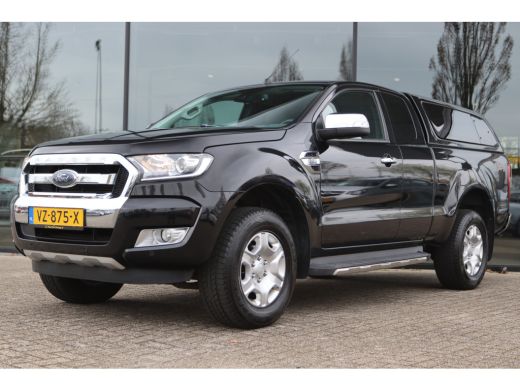 Ford Ranger 2.2 TDCi LIMITED SUPERCAB 160 PK 4WD AUT. | TREKHAAK 3500KG | ADAPTIVE CRUISE | LEDER | NAVI