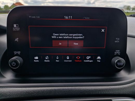 Fiat Tipo 1.0 Life - 100 Pk - Euro 6 - Navi - ParkeerCamera - AppleCarplay AndroidAuto ActivLease financial lease