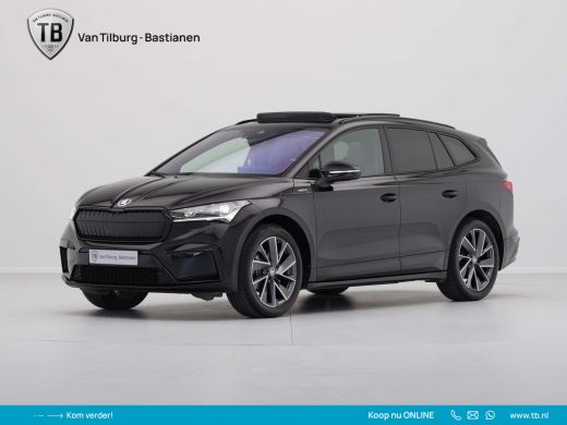 Skoda Enyaq iV 60 180pk Sportline Panorama 360 Camera Head up all season banden warmtepomp demo joris