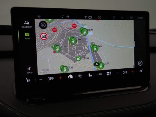 Skoda Enyaq iV 60 180pk Sportline Panorama 360 Camera Head up all season banden warmtepomp demo joris ActivLease financial lease