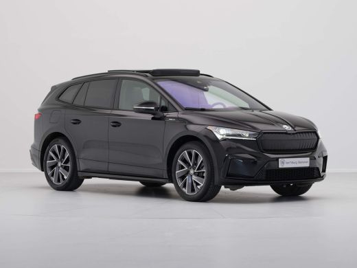 Skoda Enyaq iV 60 180pk Sportline Panorama 360 Camera Head up all season banden warmtepomp demo joris ActivLease financial lease