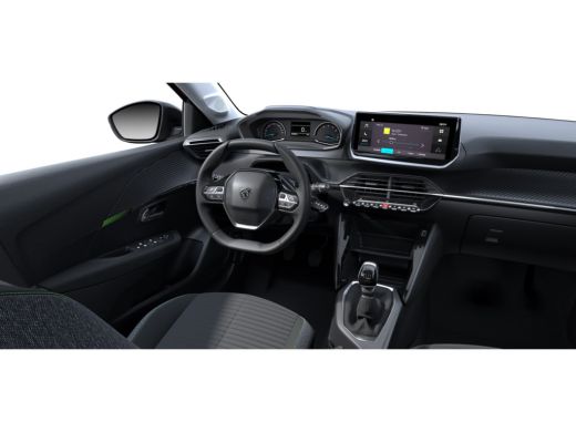 Peugeot 208 Peugeot Active | Dashboard en deurpanelen in kunststof met carboneffect | Elektrisch verstelbare ... ActivLease financial lease
