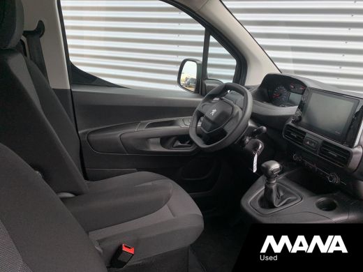 Peugeot Partner 1.5 BlueHDI Premium Airco Sensoren CruiseControl Bluetooth MirrorLink AndroidAuto USB 12V ActivLease financial lease