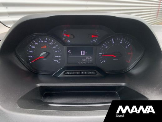 Peugeot Partner 1.5 BlueHDI Premium Airco Sensoren CruiseControl Bluetooth MirrorLink AndroidAuto USB 12V ActivLease financial lease