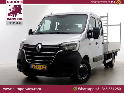 Renault Master T35 2.3 dCi 165pk L4 D.C. Open Laadbak Trekhaak 3500kg 08-2020 Renault Master T35 2.3 dCi 165pk L4 D.C. Open Laadbak Trekhaak 3500kg 08-2020