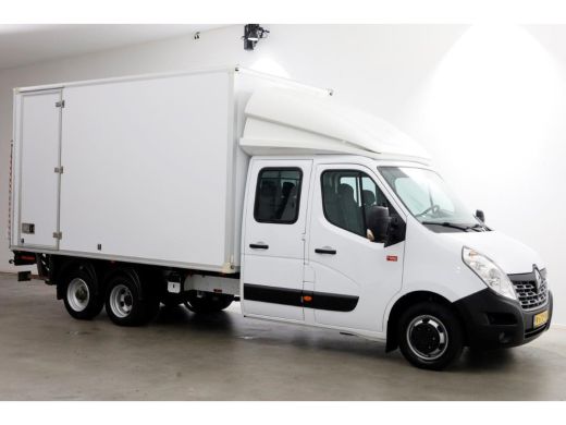 Renault Master T35 2.3 dCi 165pk D.C. Clixtar BE-Combi Bakwagen met laadklep 2180kg laadverm. 06-2018 ActivLease financial lease