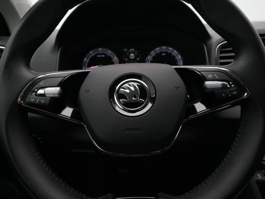 Skoda Karoq 1.0 TSI 110pk Business Edition Leer/alcantara Navigatie Clima Cruise Elek. Klep 237 ActivLease financial lease
