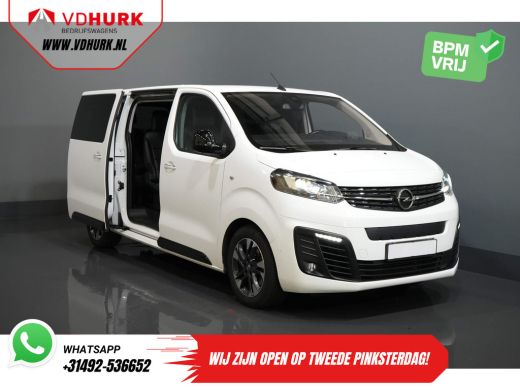 Opel Zafira-e Life Tourer 75 kWh 330km WLTP (DEMO) € 42.887,- incl. BTW Pano/ Elek.Schuifdeuren/ Massage Stoelen/ Leder/ Xe... ActivLease financial lease