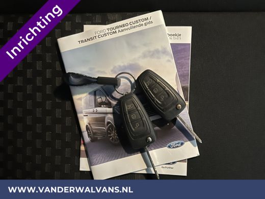 Ford Transit Custom 2.0 TDCI L1H1 inrichting Euro6 Airco | Camera | LED | 2500kg Trekhaak | Omvormer, Cruisecontrol, ... ActivLease financial lease