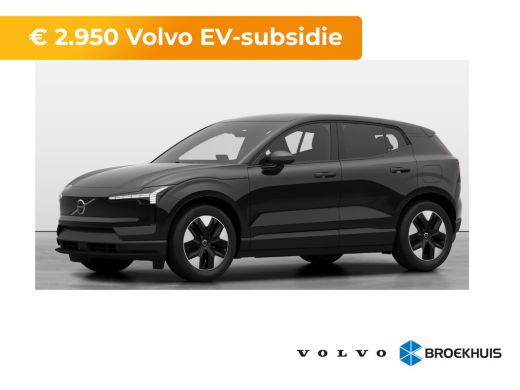 Volvo EX30 Single Motor Extended Range Core 69 kWh | Getint glas | LED verlichting | 18" Lichtmetalen velgen Volvo EX30 Single Motor Extended Range Core 69 kWh | Getint glas | LED verlichting | 18" Lichtmetalen velgen