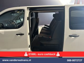 Peugeot Expert 2.0 BlueHDI 123pk L3H1 Dubbele Cabine Euro6 Airco | 2x zijdeur | 2500kg Trekhaak | 5-Zits Cruisec... Peugeot Expert 2.0 BlueHDI 123pk L3H1 Dubbele Cabine Euro6 Airco | 2x zijdeur | 2500kg Trekhaak | 5-Zits Cruisec...