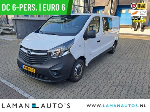 Opel Vivaro 1.6 CDTI 125 pk L2H1 DC 6-pers. Edition | Dubbele Cabine Euro 6 Airco Navi Cruise Trekhaak Lengte...