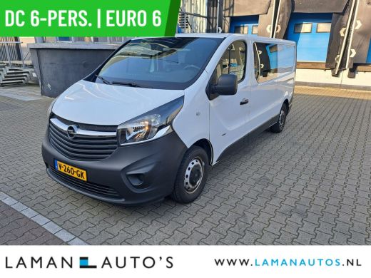 Opel Vivaro 1.6 CDTI 125 pk L2H1 DC 6-pers. Edition | Rijklaarprijs Dubbele Cabine Euro 6 Airco Navi Cruise T... ActivLease financial lease
