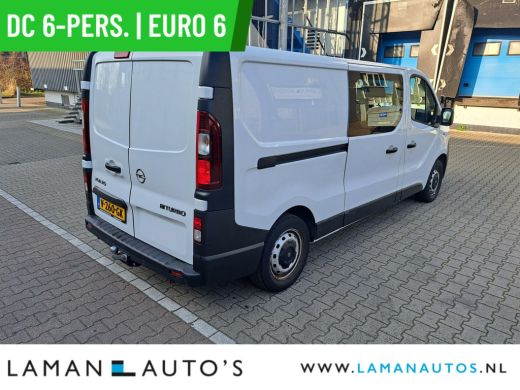Opel Vivaro 1.6 CDTI 125 pk L2H1 DC 6-pers. Edition | Rijklaarprijs Dubbele Cabine Euro 6 Airco Navi Cruise T... ActivLease financial lease