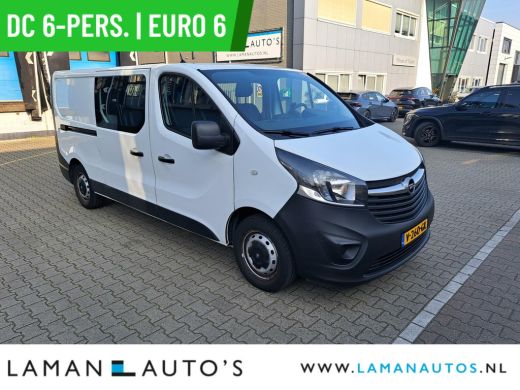 Opel Vivaro 1.6 CDTI 125 pk L2H1 DC 6-pers. Edition | Rijklaarprijs Dubbele Cabine Euro 6 Airco Navi Cruise T... ActivLease financial lease