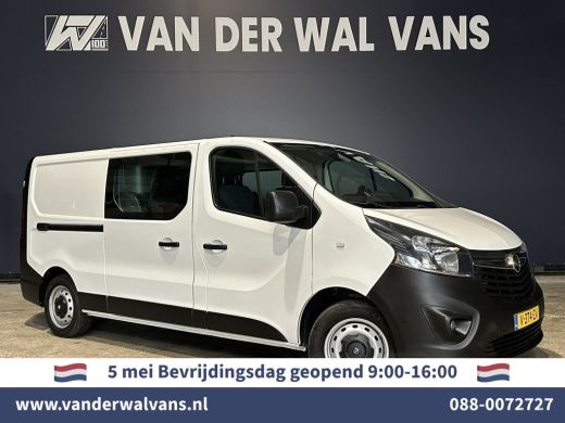 Opel Vivaro 1.6 CDTI 126pk L2H1 Dubbele Cabine Euro6 Airco | Navigatie | Camera | 5-Zits | Trekhaak cruisecon... Opel Vivaro 1.6 CDTI 126pk L2H1 Dubbele Cabine Euro6 Airco | Navigatie | Camera | 5-Zits | Trekhaak cruisecon...