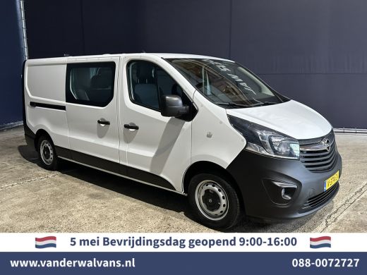 Opel Vivaro 1.6 CDTI 126pk L2H1 Dubbele Cabine Euro6 Airco | Navigatie | Camera | 5-Zits | Trekhaak cruisecon... ActivLease financial lease