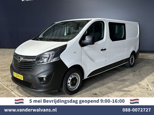 Opel Vivaro 1.6 CDTI 126pk L2H1 Dubbele Cabine Euro6 Airco | Navigatie | Camera | 5-Zits | Trekhaak cruisecon... ActivLease financial lease