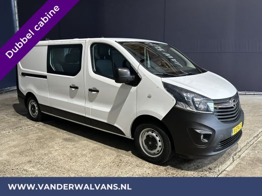 Opel Vivaro 1.6 CDTI 125 pk L2H1 Dubbele Cabine Euro6 Airco | Navigatie | Camera | 5-Zits | Trekhaak cruiseco... ActivLease financial lease