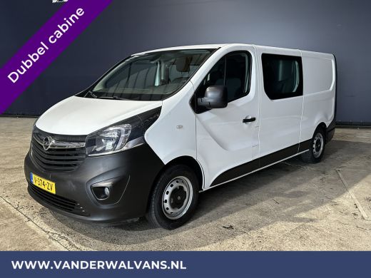 Opel Vivaro 1.6 CDTI 125 pk L2H1 Dubbele Cabine Euro6 Airco | Navigatie | Camera | 5-Zits | Trekhaak cruiseco... ActivLease financial lease