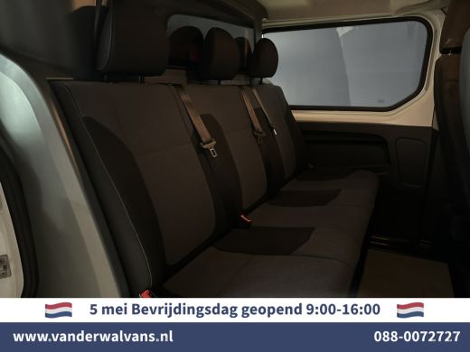 Opel Vivaro 1.6 CDTI 126pk L2H1 Dubbele Cabine Euro6 Airco | Navigatie | Camera | 5-Zits | Trekhaak cruisecon... ActivLease financial lease