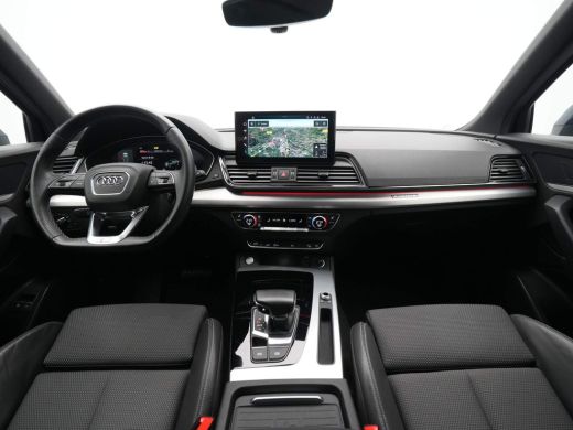 Audi Q5 Sportback 50 TFSI e 265pk S-Tronic S-Line edition Navigatie Luchtvering Camera Stoelverwarming ActivLease financial lease