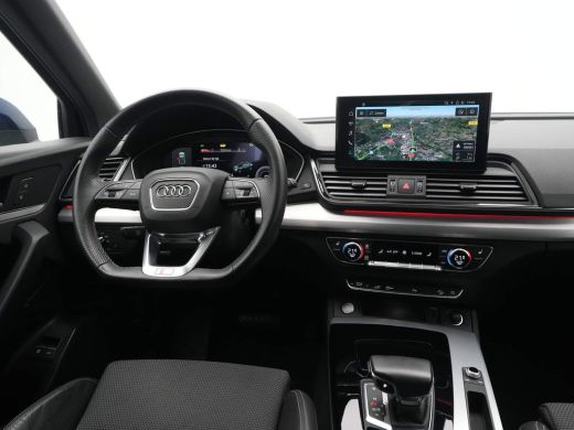 Audi Q5 Sportback 50 TFSI e 265pk S-Tronic S-Line edition Navigatie Luchtvering Camera Stoelverwarming ActivLease financial lease