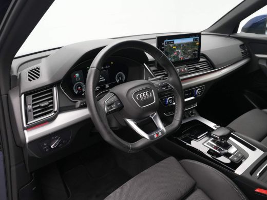 Audi Q5 Sportback 50 TFSI e 265pk S-Tronic S-Line edition Navigatie Luchtvering Camera Stoelverwarming ActivLease financial lease